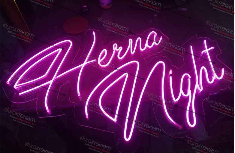Neon LED Tabelalar - Görsel 1