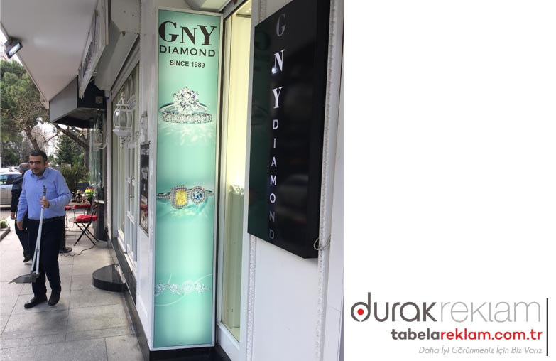 Işıklı Vinil Germe Tabela - Görsel 1