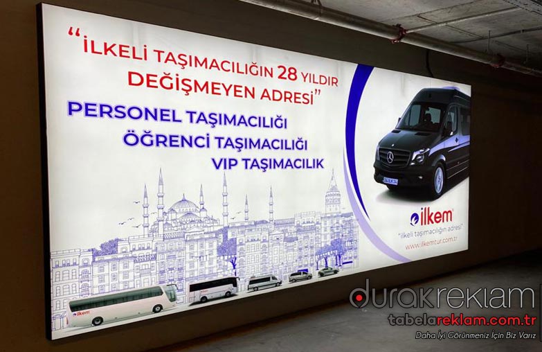 Işıklı Tekstilbox Tabela - Görsel 9