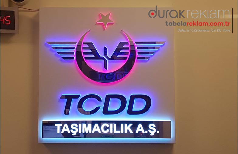 Işıklı Paslanmaz Kutu Harf Tabela - Görsel 3