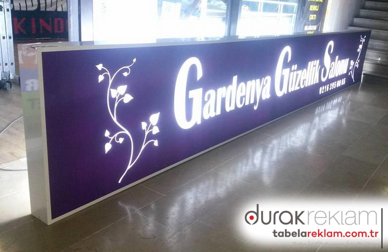 Işıklı Vinil Germe Tabela - Görsel 2