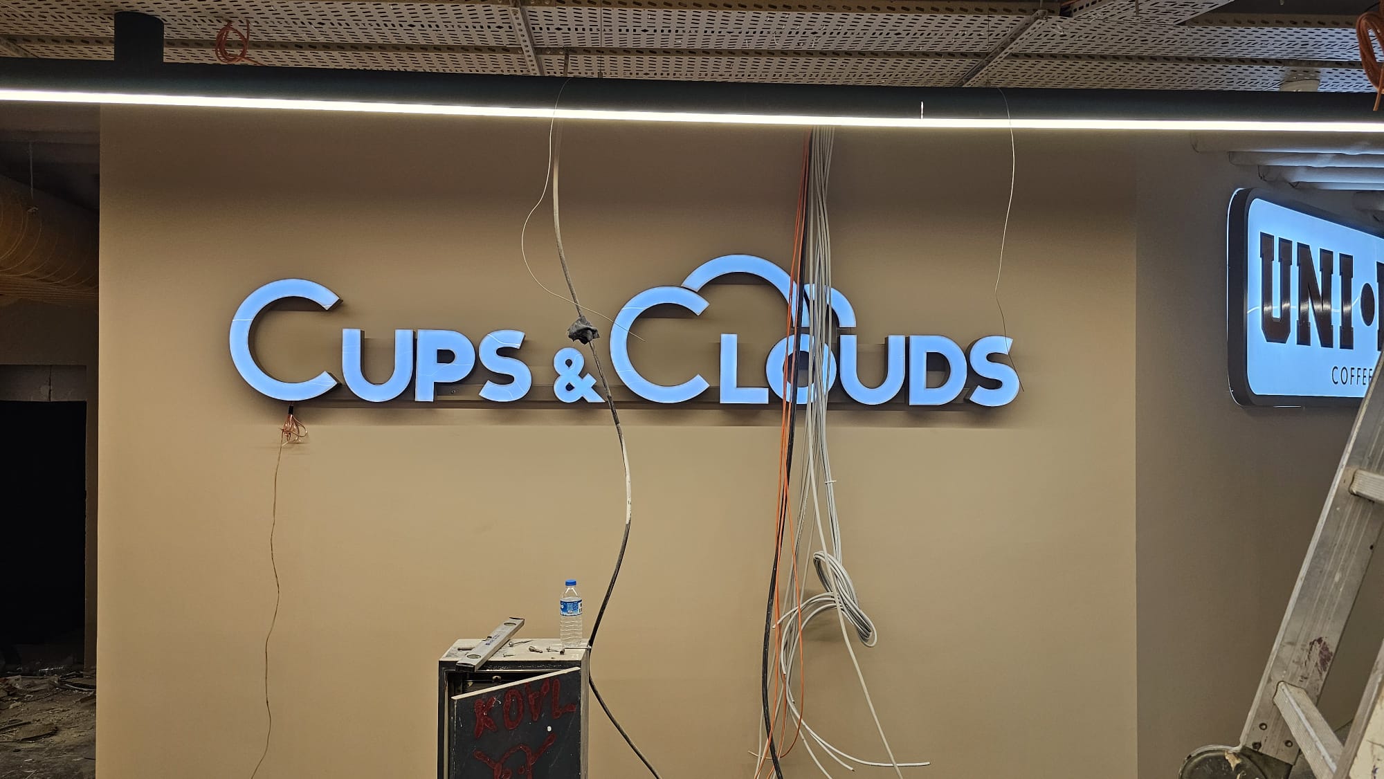 Işıklı Alüminyum Ters Tava Kutu Harf Tabela - Görsel 6