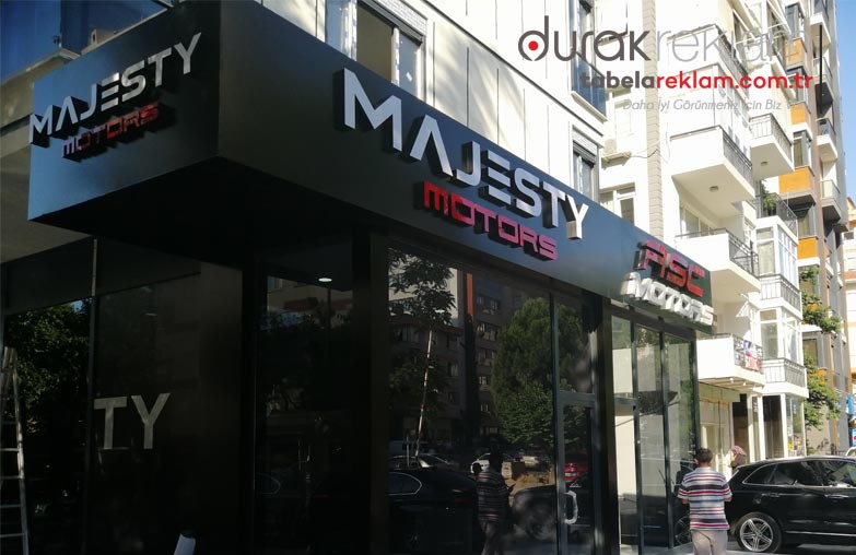 Işıklı Pleksi Kutu Harf Tabela - Görsel 4